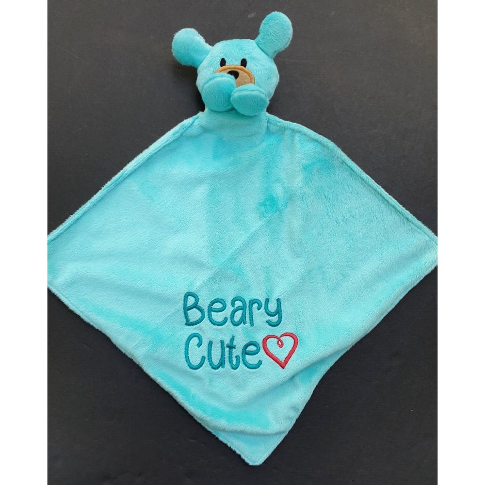 Lovey Nunu Bear Beary Cute Security Plush Baby Blankie